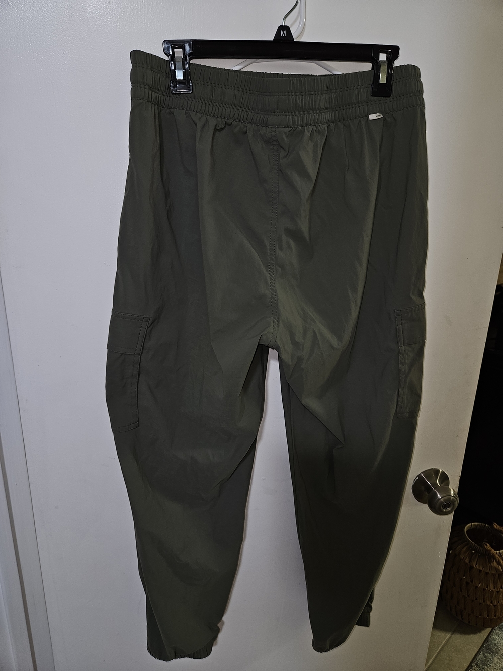 Unisex Olive Cargo Jogger Pants